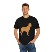 Chesapeake Bay Retriever Unisex Garment-Dyed T-shirt, S - 3XL, Cotton, Relaxed Fit, 16 Colors, FREE Shipping, Made in USA!!