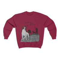 German Shorthaired Pointer Unisex Heavy Blend™ Crewneck Sweatshirt