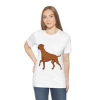 Rhodesian Ridgeback Unisex Jersey Short Sleeve Tee, S - 3XL, 16 Colors, Light Fabric Cotton, FREE Shipping, Made in USA!!