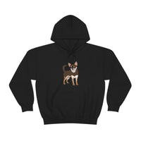 Chihuahua Unisex Heavy Blend Hooded Sweatshirt, Cotton/Polyester, S- 5XL, 13 Colors, Free Shipping, Made In Usa!!