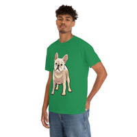 French Bulldog Unisex Heavy Cotton Tee, S - 5XL, 12 Colors, Light Fabric, FREE Shipping, Made in USA!!