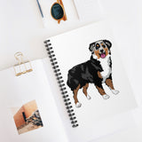 Australian Shepherd Spiral Notebook - Ruled Line