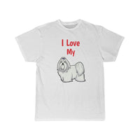Maltese Men's Short Sleeve Tee, S - 3XL, Preshrunk Cotton, Light Fabric, Relaxed Fit, FREE Shipping, Made in USA!!