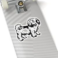 Shih Tzu Kiss-Cut Stickers