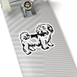 Shih Tzu Kiss-Cut Stickers