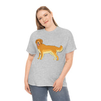 Golden Retriever Unisex Heavy Cotton Tee
