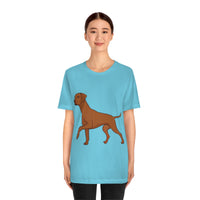 Rhodesian Ridgeback Unisex Jersey Short Sleeve Tee, S - 3XL, 16 Colors, Light Fabric Cotton, FREE Shipping, Made in USA!!