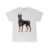 Doberman Pinscher Men's Short Sleeve Tee