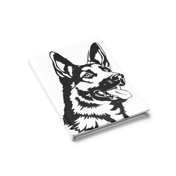 German Shepherd Journal - Ruled Line