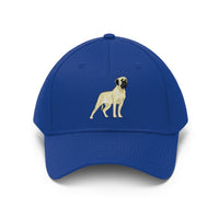 Mastiff Unisex Twill Hat, 100% Cotton Twill, 6 Panel Structure, Velcro Closure, Made in the USA!!