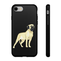 Mastiff Tough Cell Phone Case, 2 Layer Case, Impact Resistant, Clear Open Ports For Connectivity, Samsung, iPhone,
