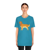 Golden Retriever Unisex Jersey Short Sleeve Tee