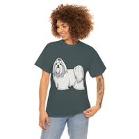 Maltese Unisex Heavy Cotton Tee, S - 5XL, 12 Colors, 100% Cotton, Medium Fabric, FREE Shipping, Made in USA!!