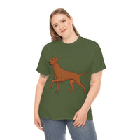 Rhodesian Ridgeback Unisex Heavy Cotton Tee, S - 5XL, 12 Colors, Cotton, Medium Fabric, FREE Shipping, Made in USA!!