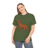 Rhodesian Ridgeback Unisex Heavy Cotton Tee, S - 5XL, 12 Colors, Cotton, Medium Fabric, FREE Shipping, Made in USA!!