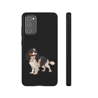 Tricolor Cavalier King Charles Spaniel Tough Cell Phone Cases, Glossy/Matte, Google, Samsung, iPhone, FREE Shipping, Made in USA!!