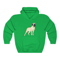 Mastiff Unisex Heavy Blend™ Hooded Sweatshirt, 50-50 Cotton, Polyester, S-5XL, Made in the USA!!