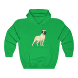 Mastiff Unisex Heavy Blend™ Hooded Sweatshirt, 50-50 Cotton, Polyester, S-5XL, Made in the USA!!