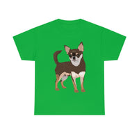 Chihuahua Unisex Heavy Cotton Tee, S - 5XL, 12 Colors, 100% Cotton, Made in the Usa, Free Shipping!!