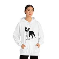 Boston Terrier Unisex Heavy Blend™ Hooded Sweatshirt, S - 5XL, 12 Colors, Cotton/Polyester, FREE Shipping, Made in USA!!