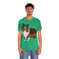 Shetland Sheepdog Unisex Jersey Short Sleeve Tee