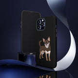 Chihuahua Cell Phone Tough Cases, iPhone, Samsung, 2 Layer Case, Impact Resistant, Made in the USA!!