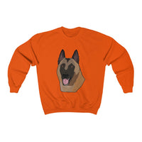 Belgian Malinois Unisex Heavy Blend™ Crewneck Sweatshirt