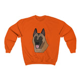 Belgian Malinois Unisex Heavy Blend™ Crewneck Sweatshirt