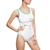 Labrador Retriever Women's Classic One-Piece Swimsuit