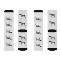German Shorthaired Pointer Sublimation Socks