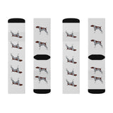 German Shorthaired Pointer Sublimation Socks
