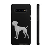 Weimaraner Tough Cell Phone Cases