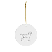 Labrador Retriever Ceramic Ornaments