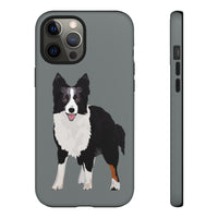 Border Collie Tough Cell Phone Cases, iPhone, Samsung, 2 Layer Case, Impact Resistant, Photographic Print Quality, FREE Shipping, Made in the USA!!