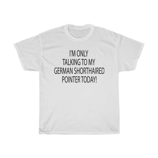 German Shorthaired Pointer Unisex Heavy Cotton Tee