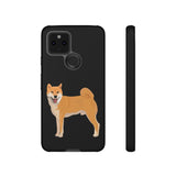 Shiba Inu Tough Cell Phone Cases, 33 Cases, Impact Resistant, 2 Layer Case, FREE Shipping, Made in USA!!