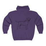 Labrador Retriever Hoodies, Unisex Heavy Blend™ Full Zip Hooded Sweatshirt