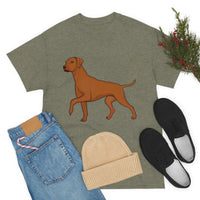 Rhodesian Ridgeback Unisex Heavy Cotton Tee, S - 5XL, 12 Colors, Cotton, Medium Fabric, FREE Shipping, Made in USA!!