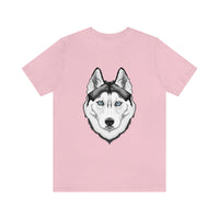 Siberian Husky Unisex Jersey Short Sleeve Tee, 12 Colors, XS-4XL, Light Fabric, FREE Shipping, Made in USA!!