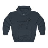 Labrador Retriever Hoodies, Unisex Heavy Blend™ Hooded Sweatshirt