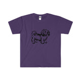 Shih Tzu Men's Fitted Short Sleeve Tee