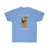 Airedale Terrier Unisex Ultra Cotton Tee