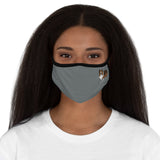 Shetland Sheepdog Fitted Polyester Face Mask