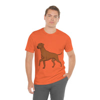 Rhodesian Ridgeback Unisex Jersey Short Sleeve Tee, S - 3XL, 16 Colors, Light Fabric Cotton, FREE Shipping, Made in USA!!