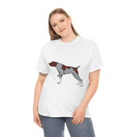 German Shorthaired Pointer Unisex Heavy Cotton Tee