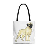 Mastiff Tote Bag, 100% Polyester, 3 Sizes, Made in the USA!!