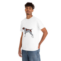 German Shorthaired Pointer Unisex Heavy Cotton Tee