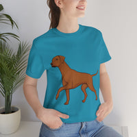 Rhodesian Ridgeback Unisex Jersey Short Sleeve Tee, S - 3XL, 16 Colors, Light Fabric Cotton, FREE Shipping, Made in USA!!