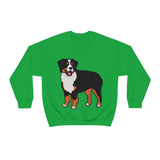 Bernese Mountain Dog Unisex Heavy Blend™ Crewneck Sweatshirt, S - 2XL, 6 Colors, Cotton/Polyester, FREE Shipping, Made in USA!!