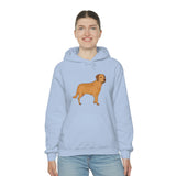 Chesapeake Bay Retriever Unisex Heavy Blend Hooded Sweatshirt, S - 5XL, 12 Colors, Cotton/Polyester, FREE Shipping, Made in Usa!!